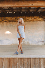 Load image into Gallery viewer, The Bloom Babe Dress in Blue
