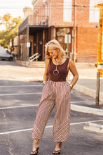 Load image into Gallery viewer, The Willow Striped Jumpsuit
