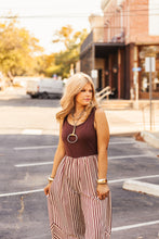 Load image into Gallery viewer, The Willow Striped Jumpsuit
