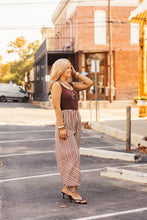 Load image into Gallery viewer, The Willow Striped Jumpsuit
