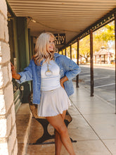 Load image into Gallery viewer, The Rosebud Reverie Skort
