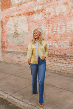 Load image into Gallery viewer, The Teagan Top in Muted Yellow
