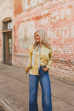 Load image into Gallery viewer, The Teagan Top in Muted Yellow
