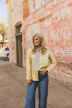 Load image into Gallery viewer, The Teagan Top in Muted Yellow
