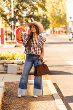 Load image into Gallery viewer, The Gingham Grace Top
