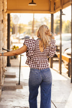 Load image into Gallery viewer, The Gingham Grace Top
