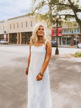 Load image into Gallery viewer, The Bluebonnet Breeze Dress in White
