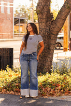 Load image into Gallery viewer, The Clayton Striped Tee in Navy
