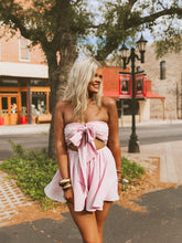 Load image into Gallery viewer, The Blushing Hour Romper

