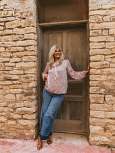Load image into Gallery viewer, The Everyday Stripe Top in Pink
