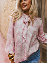 Load image into Gallery viewer, The Everyday Stripe Top in Pink
