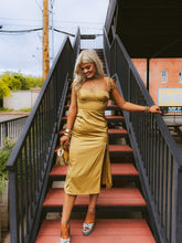 Load image into Gallery viewer, The Jillian Slip Dress in Mustard
