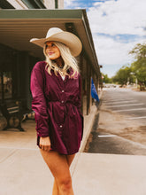 Load image into Gallery viewer, The Bordeaux Bloom Romper
