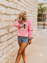 Load image into Gallery viewer, The Fowl Play Sweater in Pink
