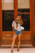 Load image into Gallery viewer, The Mocha Striped Top
