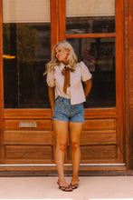 Load image into Gallery viewer, The Mocha Striped Top
