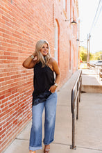 Load image into Gallery viewer, The Love In Lace Top in Black
