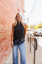 Load image into Gallery viewer, The Love In Lace Top in Black

