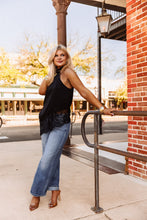Load image into Gallery viewer, The Love In Lace Top in Black
