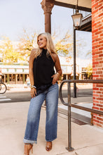 Load image into Gallery viewer, The Love In Lace Top in Black
