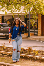 Load image into Gallery viewer, The Judson Top in Light Navy
