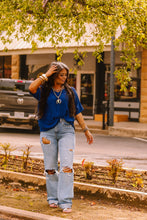 Load image into Gallery viewer, The Judson Top in Light Navy

