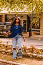 Load image into Gallery viewer, The Judson Top in Light Navy
