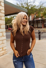 Load image into Gallery viewer, The Wesson Top in Brown
