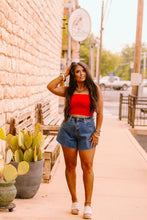 Load image into Gallery viewer, The Chaser Top in Red
