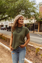 Load image into Gallery viewer, The Jett Top in Light Olive

