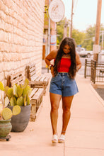 Load image into Gallery viewer, The Chaser Top in Red
