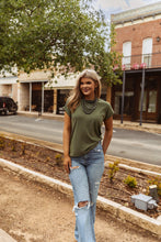 Load image into Gallery viewer, The Jett Top in Light Olive
