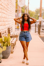 Load image into Gallery viewer, The Chaser Top in Red
