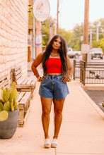 Load image into Gallery viewer, The Chaser Top in Red
