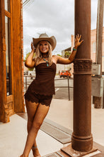 Load image into Gallery viewer, The Wyandotte Top in Brown
