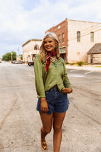 Load image into Gallery viewer, The Teagan Top in Cactus
