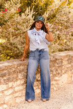 Load image into Gallery viewer, The Fifth Avenue Bow Top in Sky Blue
