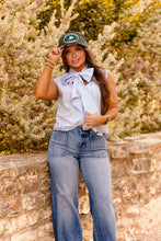 Load image into Gallery viewer, The Fifth Avenue Bow Top in Sky Blue

