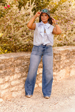 Load image into Gallery viewer, The Fifth Avenue Bow Top in Sky Blue
