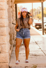 Load image into Gallery viewer, The Horse Bit Muscle Tank in Tan
