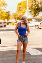 Load image into Gallery viewer, The Rustler Tank Top in Blue
