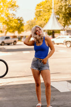Load image into Gallery viewer, The Rustler Tank Top in Blue
