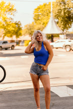 Load image into Gallery viewer, The Rustler Tank Top in Blue
