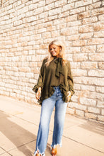 Load image into Gallery viewer, The Sterley Top in Olive
