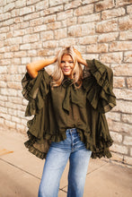 Load image into Gallery viewer, The Sterley Top in Olive
