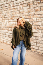 Load image into Gallery viewer, The Sterley Top in Olive

