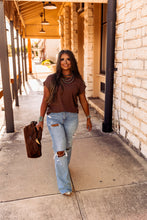 Load image into Gallery viewer, The Jett Top in Brown
