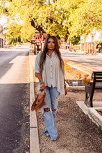 Load image into Gallery viewer, The Silas Top in Taupe
