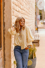 Load image into Gallery viewer, The Honey Stripe Top
