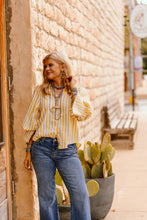 Load image into Gallery viewer, The Honey Stripe Top

